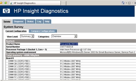 HP Vision Field Diagnostics.